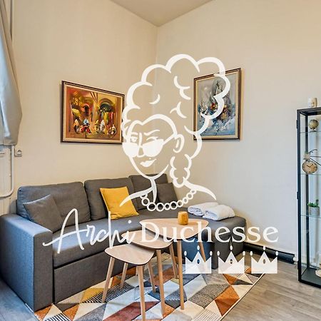 Gary Joli F2 Au Pied De La Gare De Rouen Lejlighed Eksteriør billede